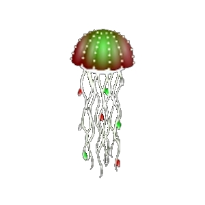 Festive Lights Firefly Jellyfish
